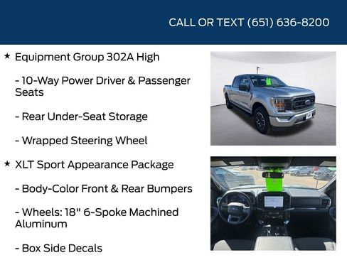 Used 2023 Ford F150 XLT w/ Equipment Group 302A High AWD/4WD image 15