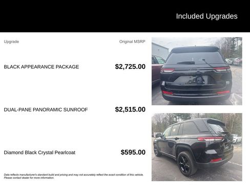 Used 2024 Jeep Grand Cherokee Limited w/ Black Appearance Package AWD/4WD image 6