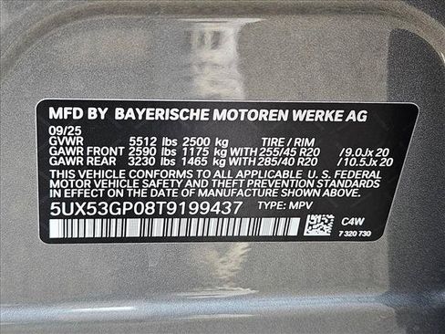 Used 2026 BMW X3 xDrive30i w/ Convenience Package AWD/4WD image 18