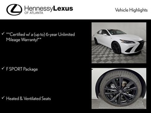 Certified 2022 Lexus ES 300h F Sport image 12