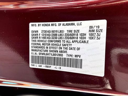 Used 2020 Honda Odyssey EX-L image 33