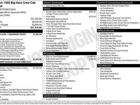 New 2025 RAM 1500 Big Horn AWD/4WD image 15