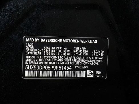 Used 2023 BMW X3 xDrive30i w/ M Sport Package AWD/4WD image 39