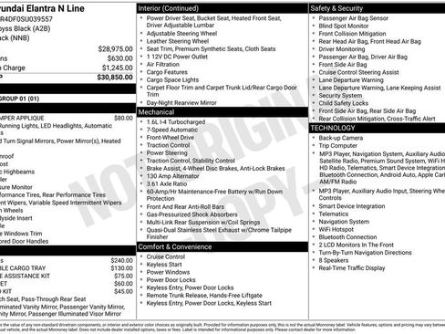 Certified 2025 Hyundai Elantra N Line FWD image 7