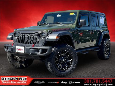 Used 2020 Jeep Wrangler Unlimited Rubicon AWD/4WD image 3