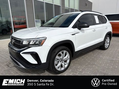 Certified 2023 Volkswagen Taos S w/ Driver Assistance Package image 1