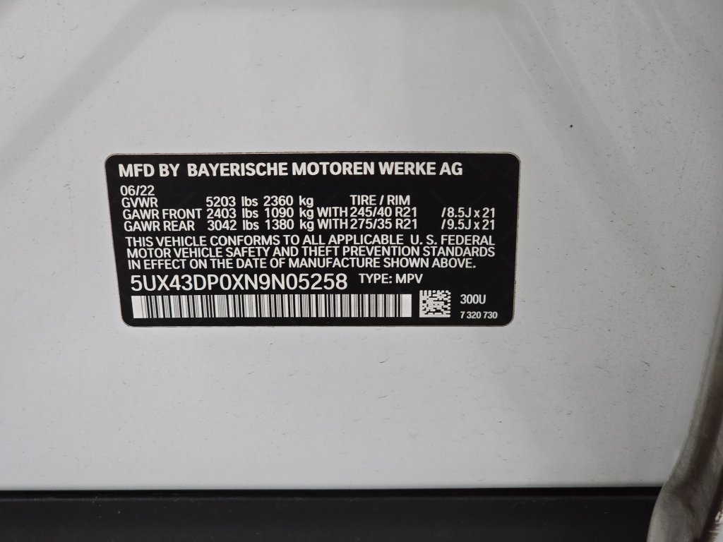 Used 2022 BMW X3 sDrive30i RWD image 34