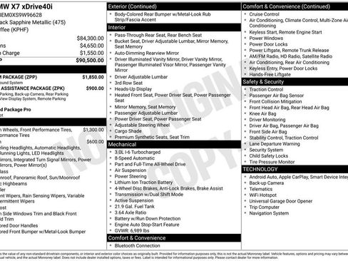 Certified 2025 BMW X7 xDrive40i w/ Premium Package AWD/4WD image 29