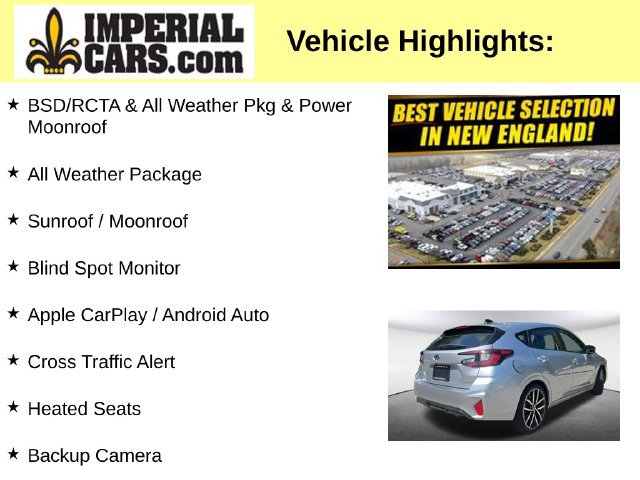 Certified 2025 Subaru Impreza 2.0i Sport AWD/4WD image 18