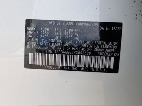 Used 2023 Subaru Legacy Sport w/ Tech Package 3 image 30