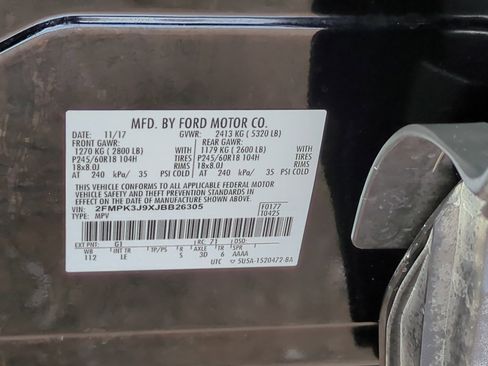 Used 2018 Ford Edge SEL w/ Equipment Group 201A FWD image 33