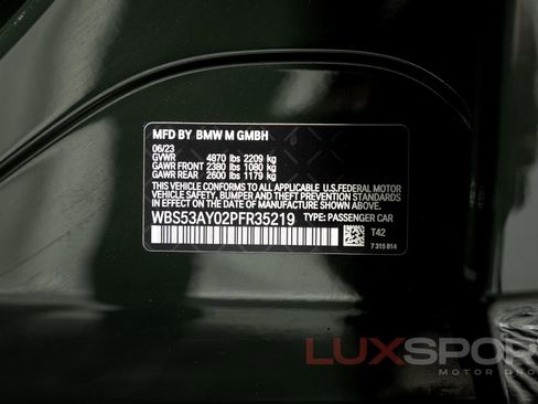 Used 2023 BMW M3 w/ M Carbon Exterior Package RWD image 22