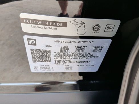 New 2026 GMC Acadia Elevation w/ Black Edition image 48