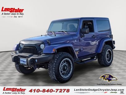 Used 2017 Jeep Wrangler Sahara