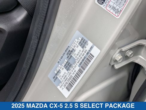 Used 2025 MAZDA CX-5 AWD 2.5 S w/ Select Package image 38