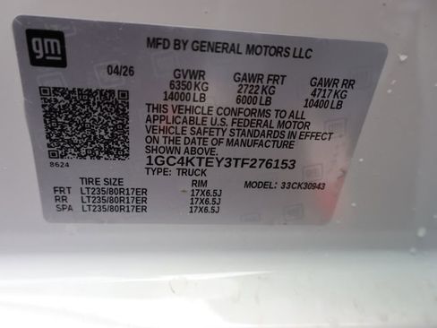 New 2026 Chevrolet Silverado 3500 LT AWD/4WD image 26