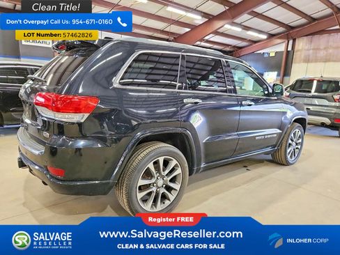 Used 2018 Jeep Grand Cherokee Overland AWD/4WD image 4