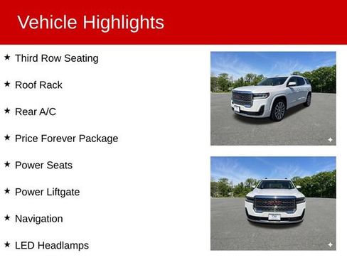 Used 2023 GMC Acadia Denali w/ Denali Ultimate Package AWD/4WD image 2