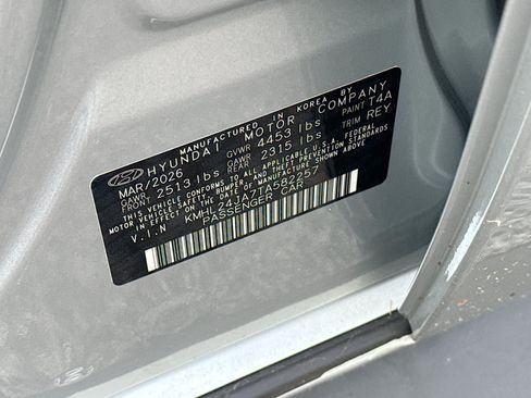 New 2026 Hyundai Sonata SE FWD image 24