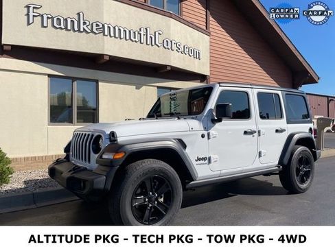 Certified 2021 Jeep Wrangler Unlimited Sport image 1