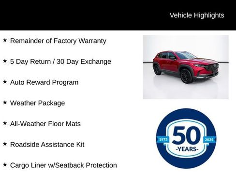 Used 2024 MAZDA CX-50 AWD 2.5 S w/ Weather Package image 8