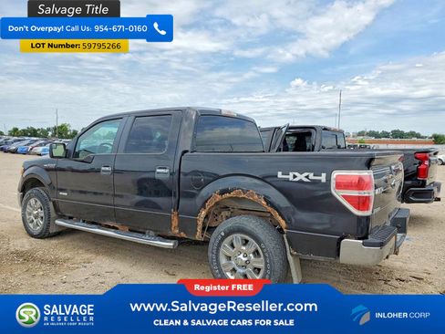 Used 2012 Ford F150 XLT w/ XLT Chrome Pkg AWD/4WD image 3