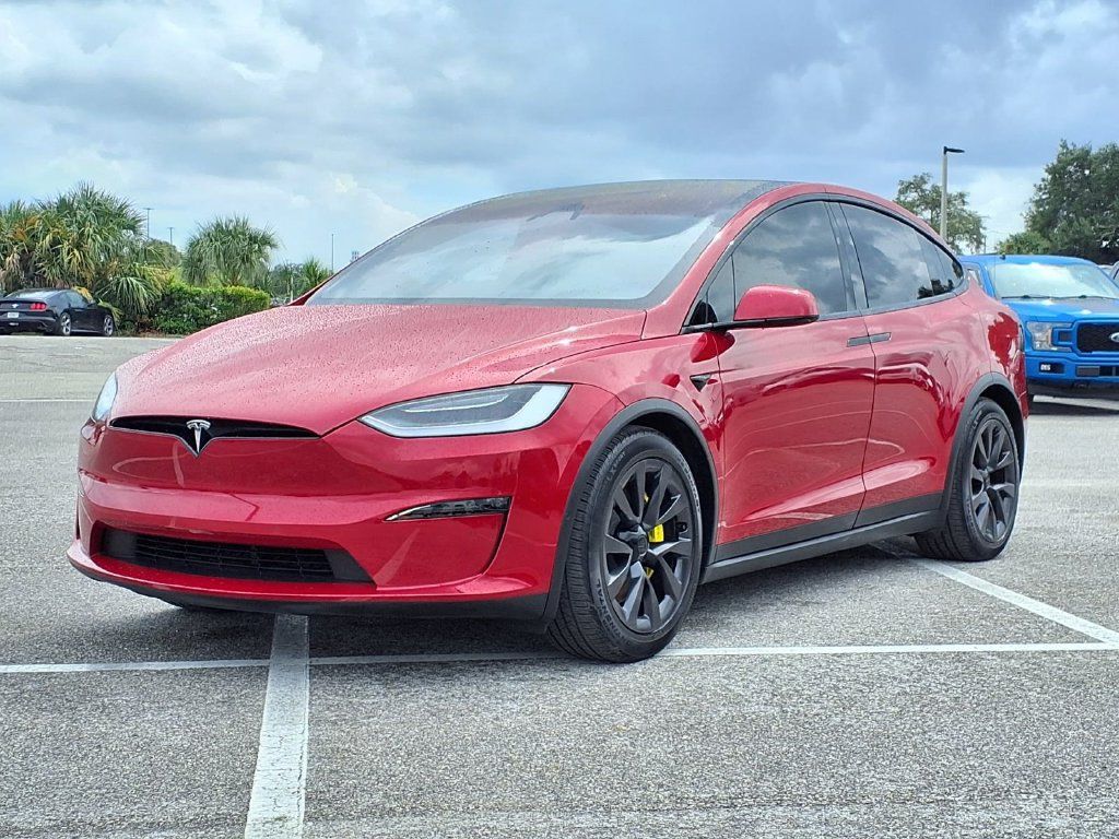 Used 2022 Tesla Model X Plaid AWD/4WD image 3