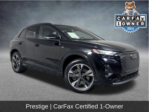 Used 2023 Audi Q4 e-tron Prestige w/ Black Optic Package AWD/4WD image 1