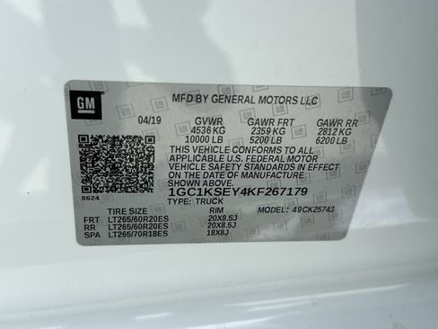 Used 2019 Chevrolet Silverado 2500 LT w/ Custom Sport Edition AWD/4WD image 35