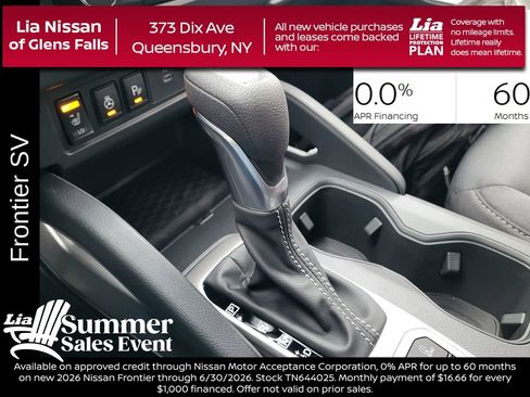 New 2026 Nissan Frontier SV w/ SV Convenience Package AWD/4WD image 26