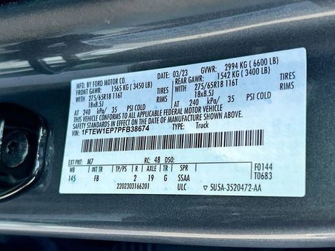 Certified 2023 Ford F150 XLT w/ Equipment Group 302A High AWD/4WD image 38