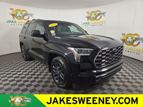 Used 2025 Toyota Sequoia Platinum w/ Tow Technology Package AWD/4WD image 1