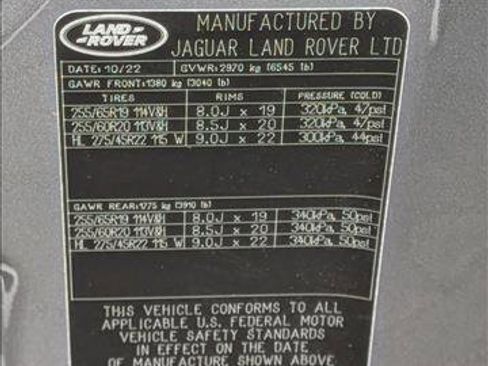 Certified 2023 Land Rover Defender 90 X image 21