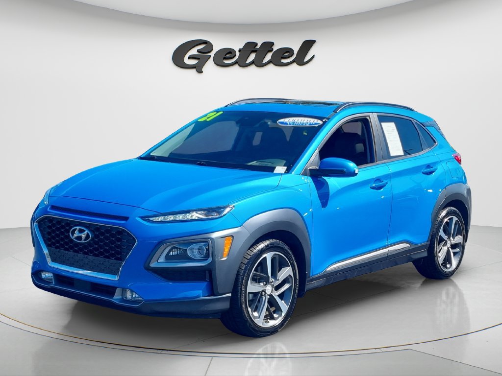 Certified 2021 Hyundai Kona Ultimate w/ Cargo Package FWD image 1