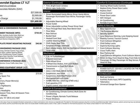 Used 2020 Chevrolet Equinox LT image 1