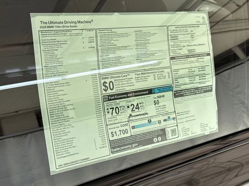 New 2026 BMW 750e xDrive w/ Executive Package image 29