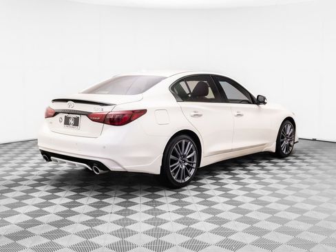 Used 2023 INFINITI Q50 Red Sport 400 w/ Carbon Fiber Package AWD/4WD image 5