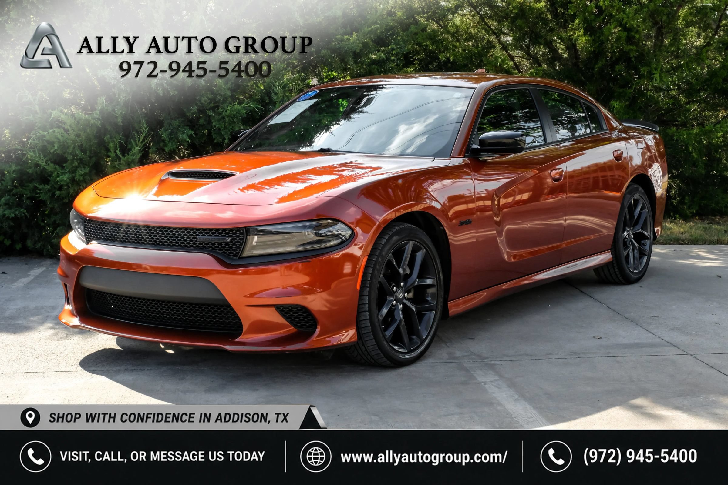 Used 2023 Dodge Charger R/T w/ Blacktop Package RWD image 1