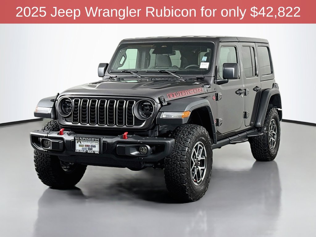 Used 2025 Jeep Wrangler Unlimited Rubicon w/ Steel Bumper Group AWD/4WD image 3