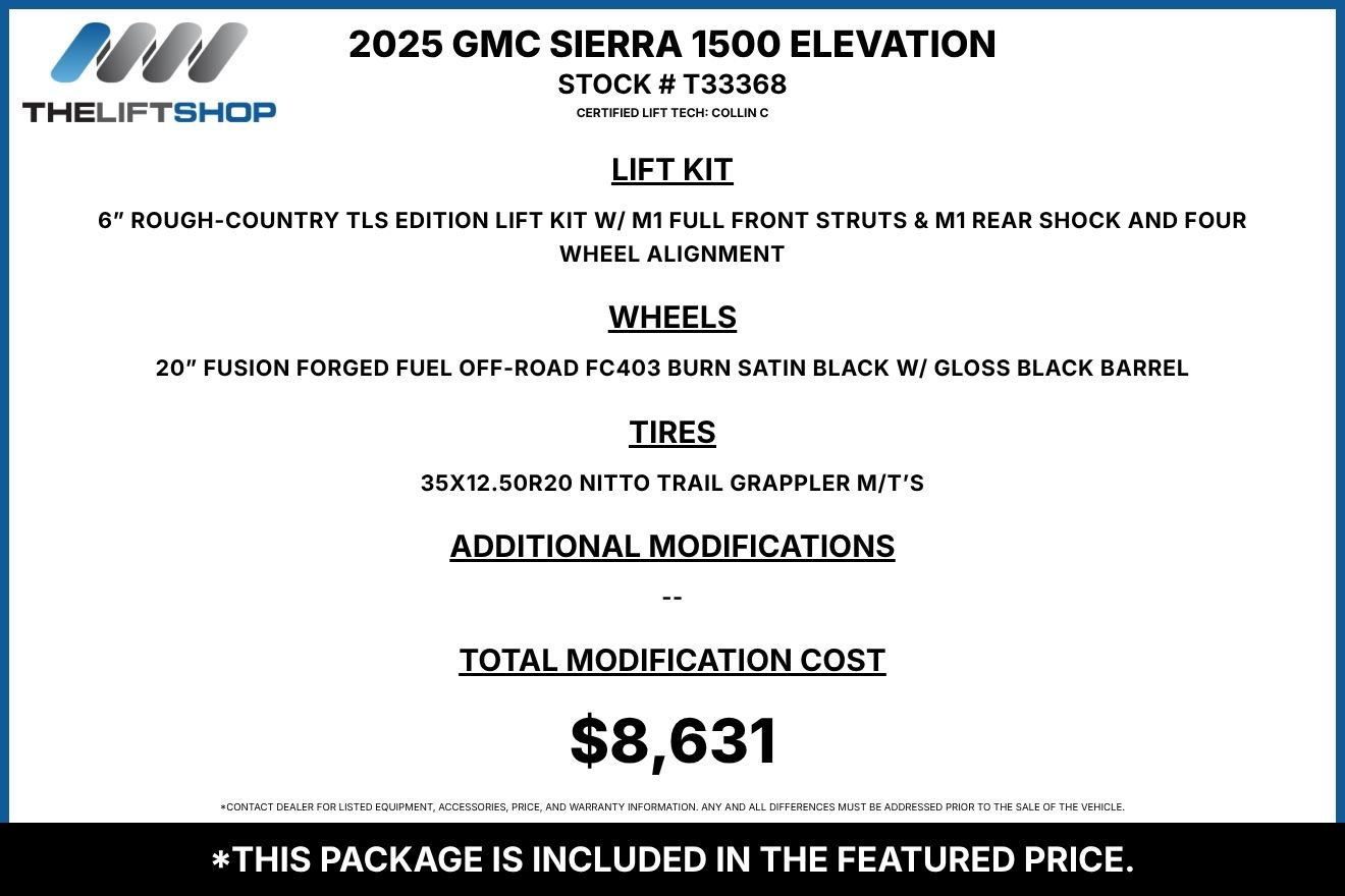 Used 2025 GMC Sierra 1500 Elevation w/ Elevation Premium Package AWD/4WD image 2