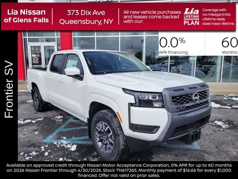 New 2026 Nissan Frontier SV w/ SV Convenience Package AWD/4WD image 1