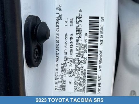 Used 2023 Toyota Tacoma SR5 RWD image 30