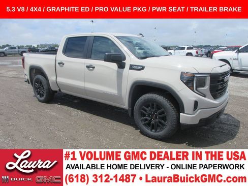 New 2026 GMC Sierra 1500 Pro w/ Graphite Edition AWD/4WD image 1