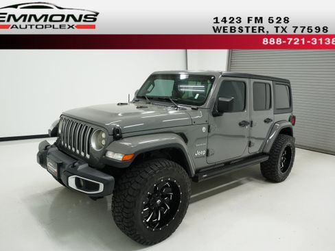 Used 2020 Jeep Wrangler Unlimited Sahara image 1