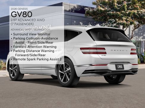 New 2026 Genesis GV80 2.5T Advanced AWD/4WD image 36