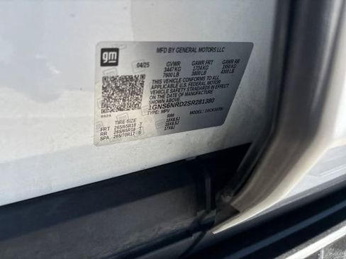 Certified 2025 Chevrolet Tahoe LT AWD/4WD image 32