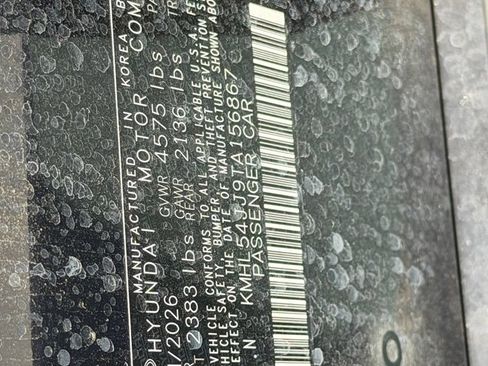 Used 2026 Hyundai Sonata Limited FWD image 38