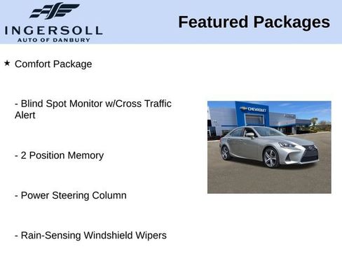 Used 2018 Lexus IS 300 AWD w/ Comfort Package image 15