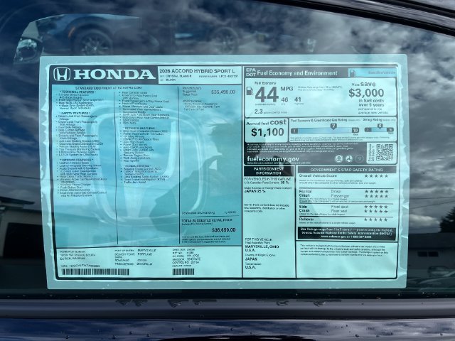 New 2026 Honda Accord Sport image 30