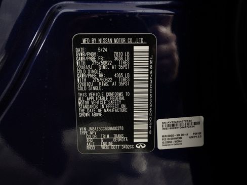 Used 2025 INFINITI QX80 Autograph image 38